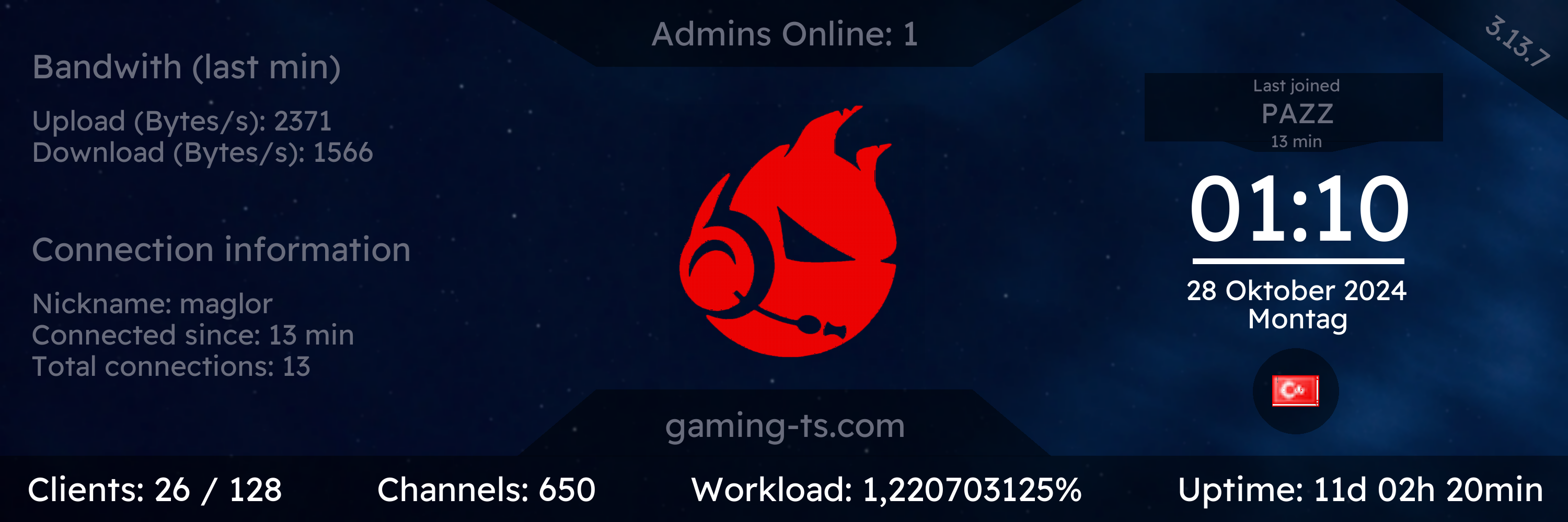 looking for teamspeak gamers to play