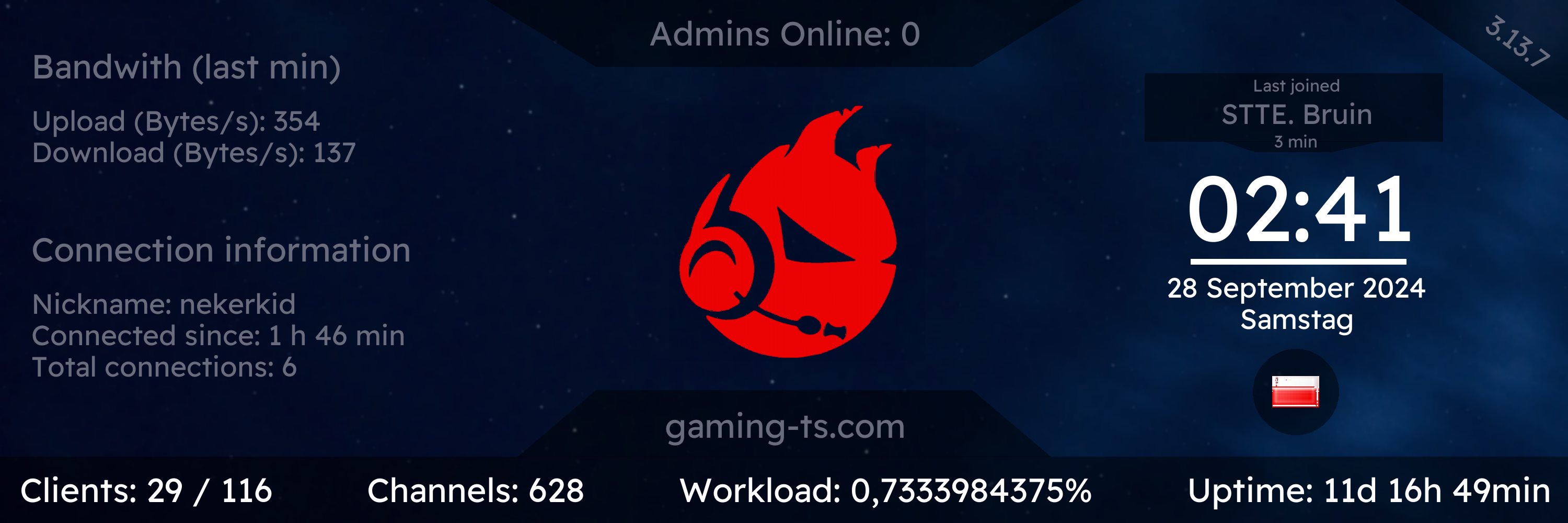 looking for teamspeak gamers to play